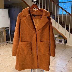 French Connection Rust Teddy Jacket